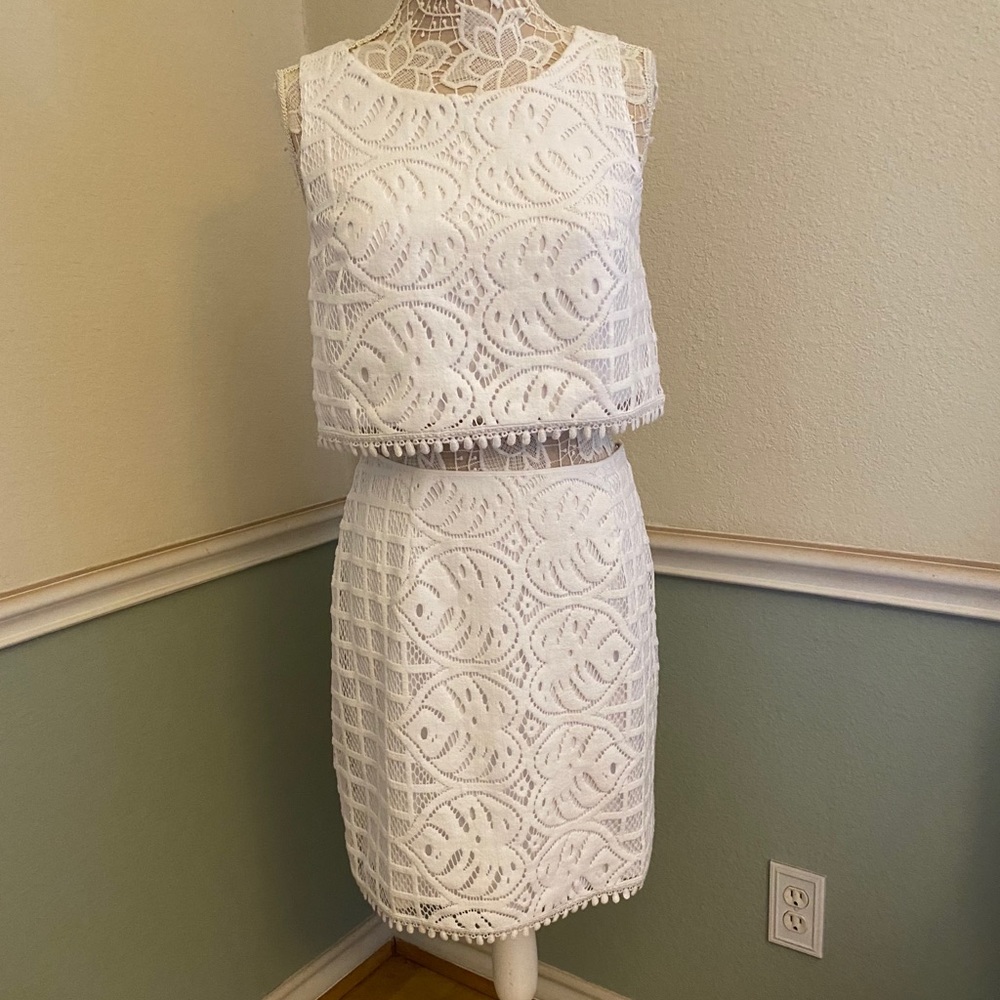 🎃Lilly Pulitzer 2 piece skirt set
